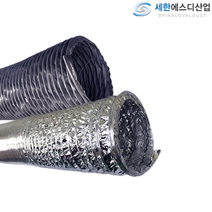 덕트호스 75mmX5M A/L후렉시블 알루미늄 자바라, 1개, 1개