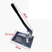단추구멍 천막 아일렛 펀치 압착기 프레스기 6mm 10mm, 압착기+16mm버클200개