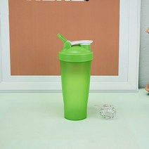 슬러시기계 슬러쉬기계 슬러시메이커 600ml 단백질 쉐이커 병 Herbalife 단백질 파우더 쉐이크 컵 체육관, 02 Green_01 600ml