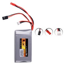 후타바조종기 드론 rc카 Futaba 라디오용 2S 6.6V 8C 2500mah Lipo 배터리 14SG 16SZ 18SZ 4PLS T6K RC 라디오 원격 제어 송신기 부품, [01] 1pcs