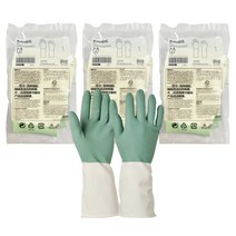 이케아 린니그 고무장갑 민트 설거지 주방 청소 분리수거, 3개 M