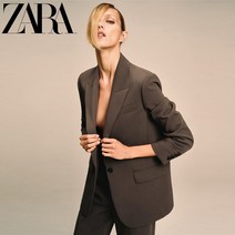 ZARA 여성 블레이저 재킷 정장자켓 루즈핏 2761248 737