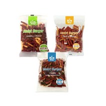 바우와우 모이스트 버거 100g (10봉 1세트) 4종 중 1종, 오리