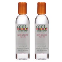 Cantu Shea Butter 슈퍼 샤인 헤어 실크 헤어에센스 찰랑거리는머리만들기 손상머리용 180ml 2개
