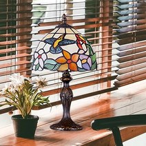 졸리메종 루티 스테인드글라스 단 스탠드 무드등 스탠드 미소비즈 인테리어 조명등 수유등 미아트, 쿠팡 해바라기, 쿠팡 본상품선택