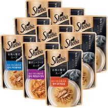 쉬바 수제수프 파우치40g 3종콤보 x12개세트 (3종각4개씩총12개세트), 상세페이지 참조