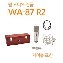 [뉴사운드] 웜오디오 WARM AUDIO 콘덴서 마이크 WA-87 R2, 색상: 니켈
