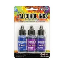 공예몰 레인저 팀홀츠 알코올잉크 3색세트 32_인디고 바이올렛 스펙트럼(Indigo Violet Spectrum) 알콜잉크