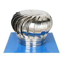 무동력 벤츄레이터 회전식 밴츄레이터 배기 팬 농장 공장 축사 산업 스테인리스 후드 지붕, 400형 완제품에 발 고정하기