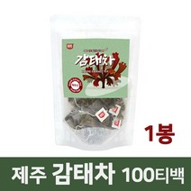감태차 티백 제주감태 100% 제주도 감태 추출물 가루 차 해조류 알긴산 요오드 칼륨 효능, 1개, 120g