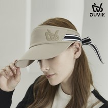 듀빅 여성 리본 테이프 포인트 썬바이저 DC2WAP011BG, FREE, 베이지