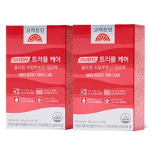 고려은단 트리플 콜라겐 히알루론산 알로에 젤리스틱 15포 X 2개, 이너뷰티 트리플케어 콜라겐 알로에 2개, 쇼핑백 O (+0원)