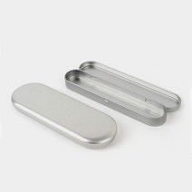 사각깡통 철제 필통 틴케이스 제작 철필통, 대