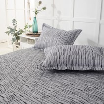 누빔요매트 요패드 요솜 바닥 이불요 (1/2/3인용), 그레이, 더블2인(요커버+요솜)