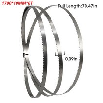 밴드쏘 미니 금속 절단기 고속 각도기 Draper einshell Scheppach HBS20 TPI 6 10 15 밴드 톱날 1400x6.35mm1/4 3939x0.35mm 83, [07] 1790-10-6T