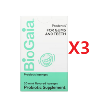 바이오가이아 프로덴티스 민트맛 구강유산균, 30정, 3개