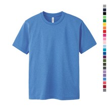 티데일리 남녀공용 에어 드라이 라운드 반팔 티셔츠 기능성 무지티 (25color)