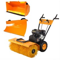 [대교종합기계]가든프로 제설브러쉬/제설기 제설기계 눈치우는기계/KCB25