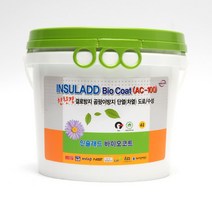 인슐래드 바이오코트 AC-100 4L 내부용 결로방지 단열페인트/차열페인트/단열/곰팡이 (백색), 밀크화이트4