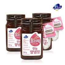 동강마루 [영월농협] 만능양념장(500gx3병 핸들컵), 1박스, 500g