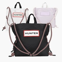 헌터 보부상 가방 나일론 트래블 립스탑 토트 숄더백 3컬러, BLACK