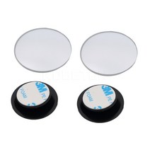 자동차 사각 지대 거울 자동 후방 HD 360 회전 조절 가능한 광각 볼록 2 개, 02 2Pcs Round Mirror, 02 2Pcs Round Mirror