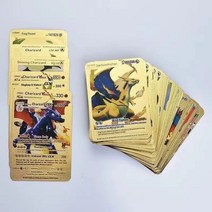 New 27-54pcs Pokemon Cards Metal Gold Vmax GX Energy Card Charizard Pikachu Rare Collection Battle T, 01 English 27 pcs