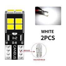 라이센스 번호판 조명 LED 전구 현대 투싼 IX35 I30 엘란트라 액센트 소나타 산타 베라커스 로헨스용 2 x T10 W5W, WHITE