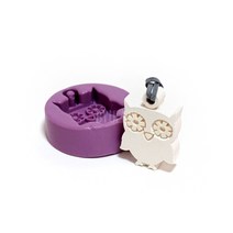 플랫 부엉이 고리 수제 몰드