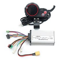 125cc스쿠터 50cc스쿠터 Jh-01 LCD 패널 전기 스쿠터 스위치 오토바이 모터 제어 가속 다이얼 10x 및 KuGoo, 04 48V a set