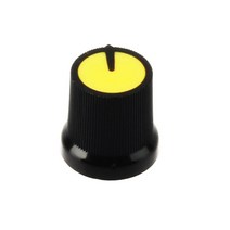 포텐셔미터용 플라스틱 노브 15mm 옐로 DM3614
