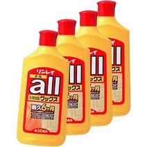 Rinrei 린레이 바닥 코팅제 올마루 고광택 왁스 500ml 4팩