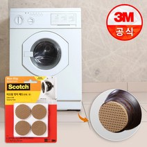3M 스카치 미끄럼 방지 패드 (원형 중), 단품없음