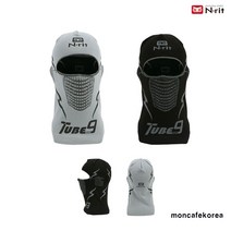 (몬카페코리아) 엔릿 겨울 기모 방한 바라클라바 넥워머 자전거 바이크 등산 스노우보드, 블랙/그레이