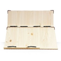 PGM*^몰위즈독서대 스토리 2단 60M2s 받침대 원목 북스탠드 고급 책상 스탠드 멀티 나무 고정대 테이블 고시용^^췤pgm