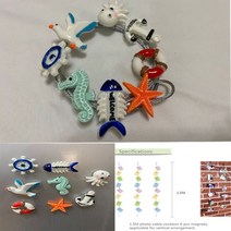 아크릴액자 압축앨범 가훈 가벼운 액자 실버 마그네틱 케이블 사진 프레임 로프 벽 -153, Ocean, Ocean