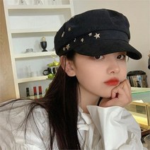 홀리지 핀츠 여성 팔각모 빵모자 뉴스보이캡 모자