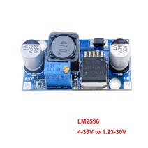 LM2596 DC-DC 스텝 다운 전원 공급 장치 모듈 3A 3.2V-40V ~ 12/5/3.3V 가변 벅 전압 조정기 보드, 01 LM2596