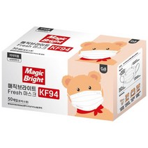 매직브라이트 덴탈형 KF94 마스크 소형 100매, 매직브라이트 덴탈형 KF94 소형 100매