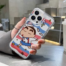 달리는 짱구 갤럭시 아이폰 풀커버 스페이스 케이스 X01