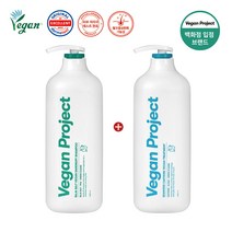 [비건프로젝트] 바하솔트 비건 탈모완화샴푸 1 000ml + 트리트먼트 1 000ml [롯데 현대백화점 입점]