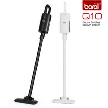 강력한 흡입력 이중필터로 깔끔하게 사용가능 Q 10 무선 진공 청소기, 블랙, BR-Q390RV(블랙)