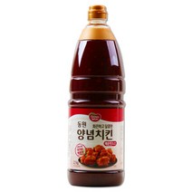 동원 양념치킨소스 매운맛2.1kg, 동원양념치킨소스매운맛2.1kg, 1개