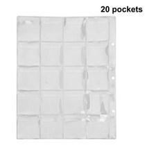 동전 수집 앨범 케이스 120 조각 멀티 키네틱 PVC 지폐 수집가를위한 책 배지 액세서리, 1pcs