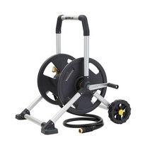 Gorilla 61m(200피트) 알루미늄 제로 러스트 업라이트 호스 릴, Hose Reel, 225 FT