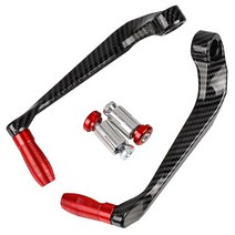 바이크 오토바이용품 Z 로고 가와사키 Z400 Z650 Z800 Z900 RS Z1000 SX ZX6R ZX10R 모터 브레이크 클러치 레버 핸들 바 가드 프로텍터, [16] red, 1개