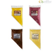커피콩빵 반죽 1kg 커피 플레인 홈베이킹 컵케이크 오븐요리 에어프라이어 빵, 20.커피콩빵반죽 초코맛 1kg
