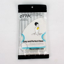 욕실용품 OPPA 프리미엄 각질제거 순면 샤워타올 때타월, 1개, 장갑형(바디&페이스)-블루