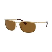 선글라스 Persol Key West 골드톤 BrowLine Glass Lens PO2458S 107633 Italy 241663
