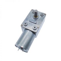 웜기어 오무기어 ZGY370 DC 12V 기어 감속 모터 웜 가역 터보 기어드 박스 감속기 2RPM - 100RPM 200RPM 46/32, 10RPM_6V